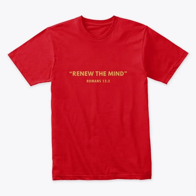 Renew The Mind - Logo on Back 